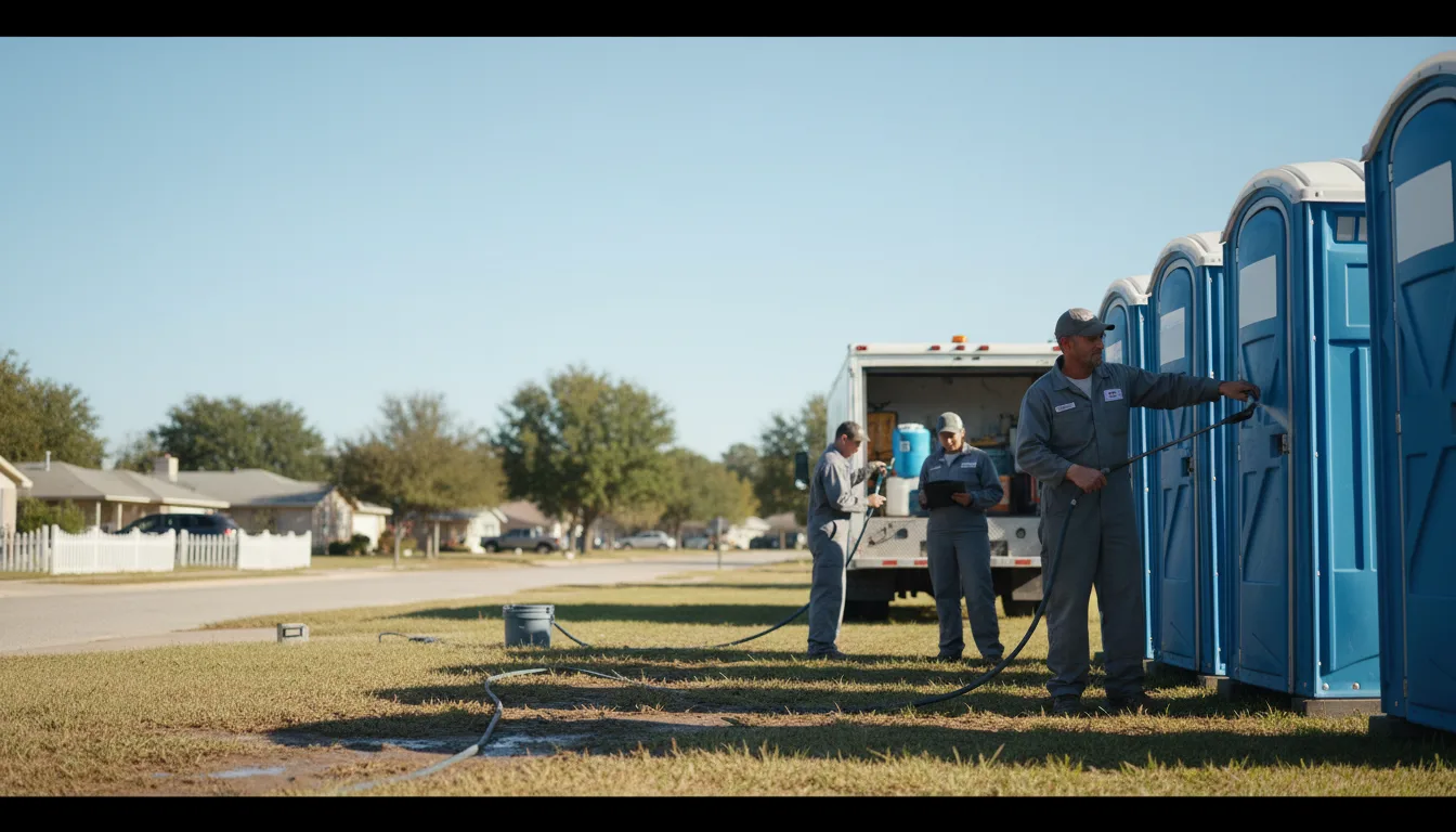 Long-Term Portable Toilet Rental in Scott, AR near me